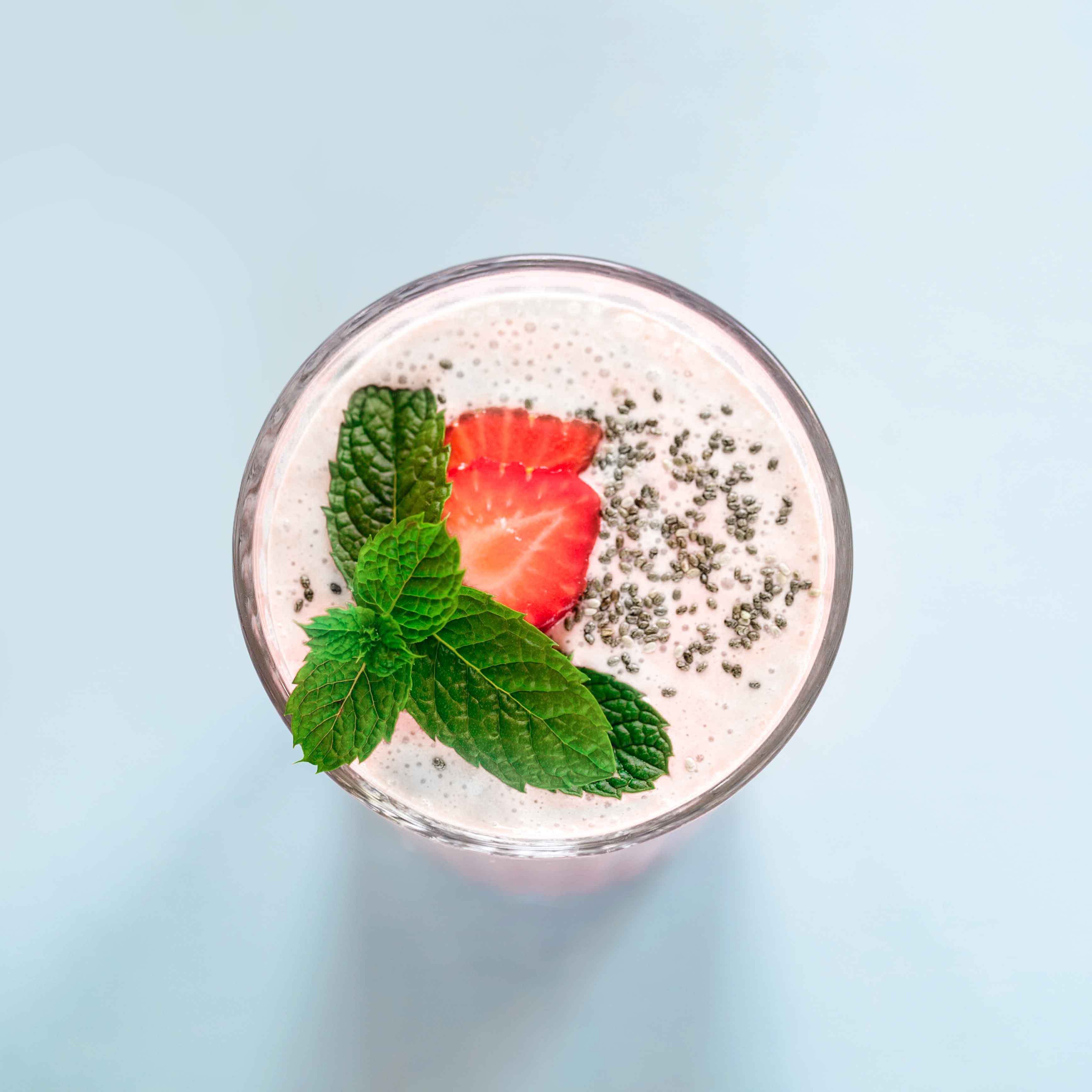 Rose London Fog Chia Pudding